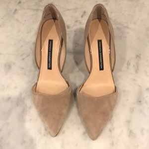 French connection nude heels